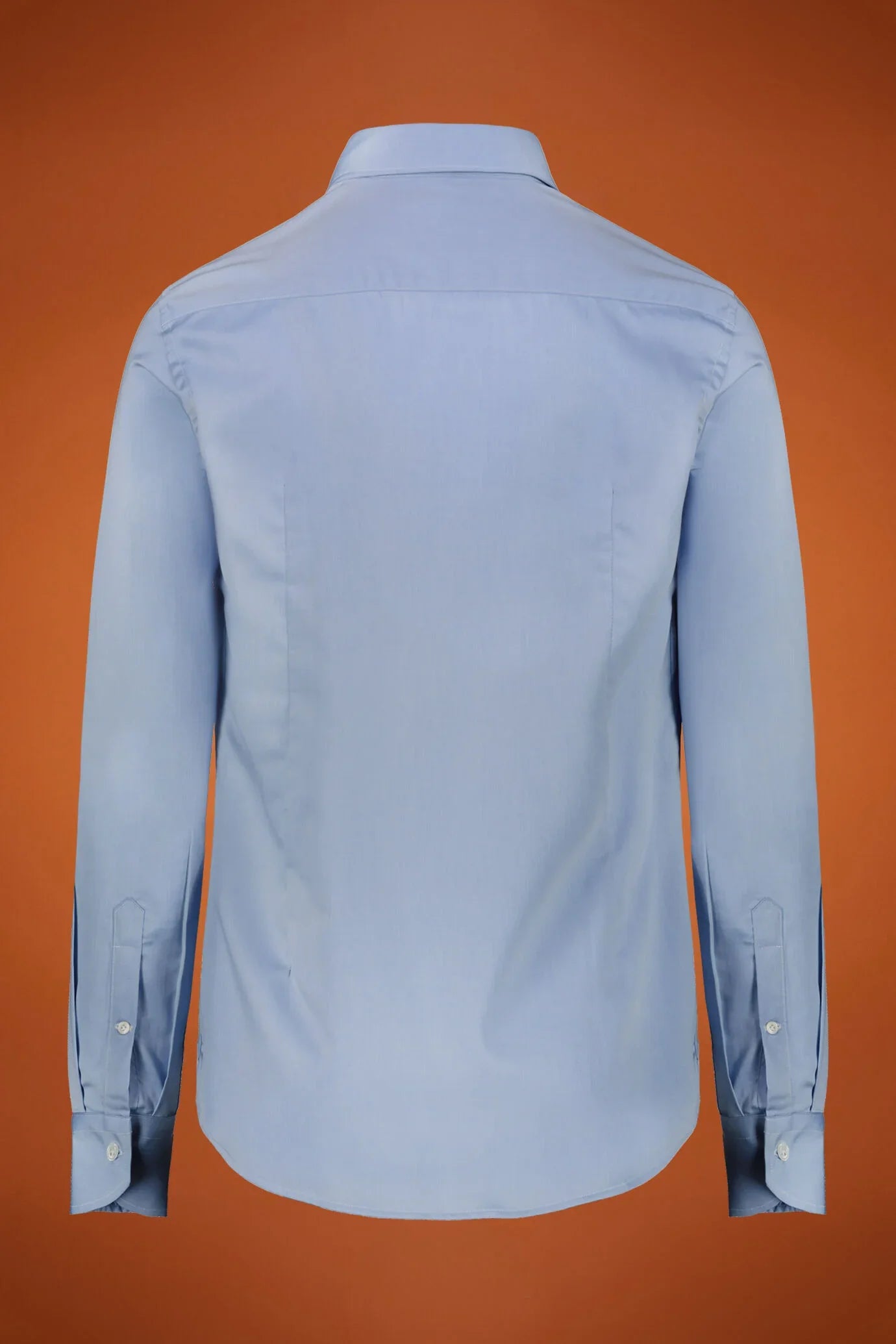 Men's shirt classic collar 100% cotton twill fabric solid regular fit