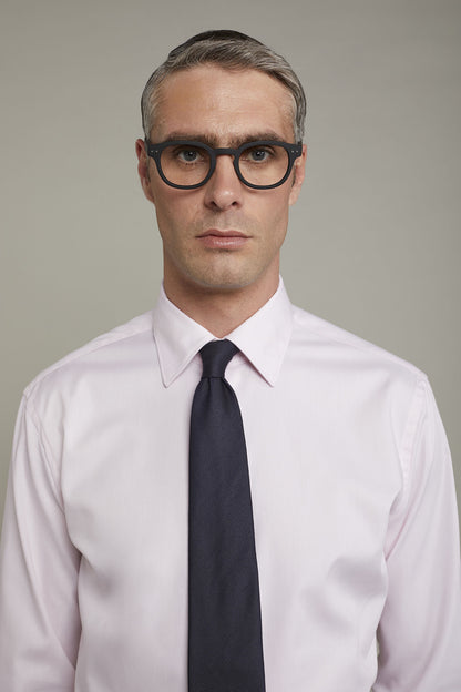 Men's shirt with classic collar 100% cotton oxford fabric regular fit