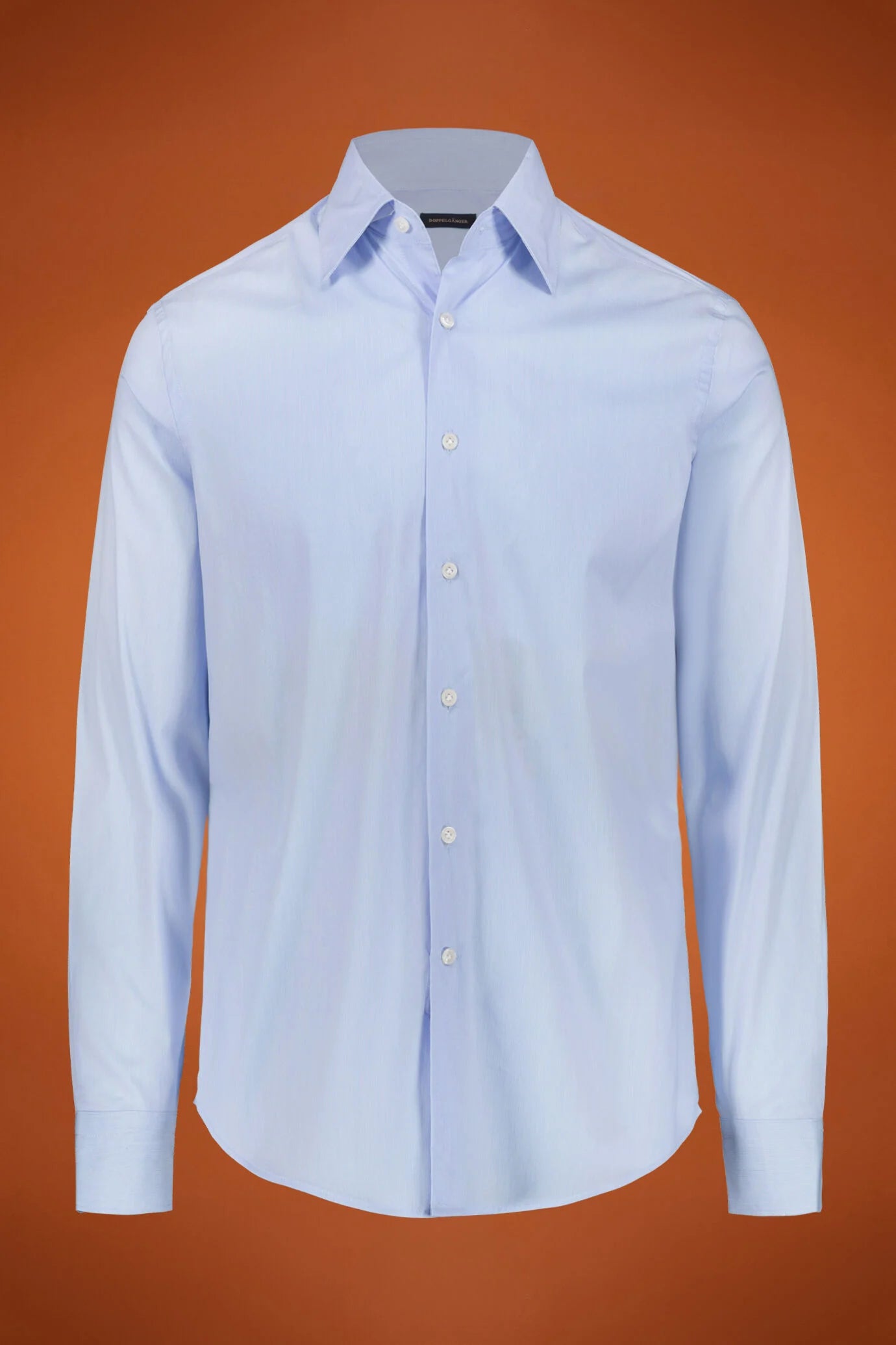 Men's tech shirt classic collar nylon fabric regular fit