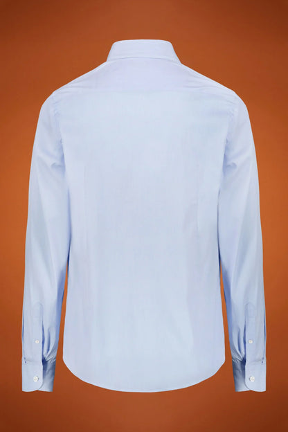 Men's tech shirt classic collar nylon fabric regular fit in Blue by Doppelganger, Italian Classic;Basic;New Classic made from Composition: 71% Cotton 25% Polyamide 4% Elastane
Mood: Business
Type: Classic Collar, Lily Stitches On Buttons, Spare Buttons, Removable branded neck supports, Buttons Cuffs Retractable, Usable with cuff links, Striped Fabric
Season: Fall Winter 24-25
Gender: Men
Material: Cotton
Style: Classic, Basic, New Classic
Fit: Regular