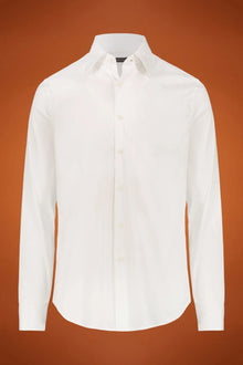 Men's tech shirt classic collar nylon