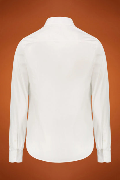 Men's tech shirt classic collar nylon