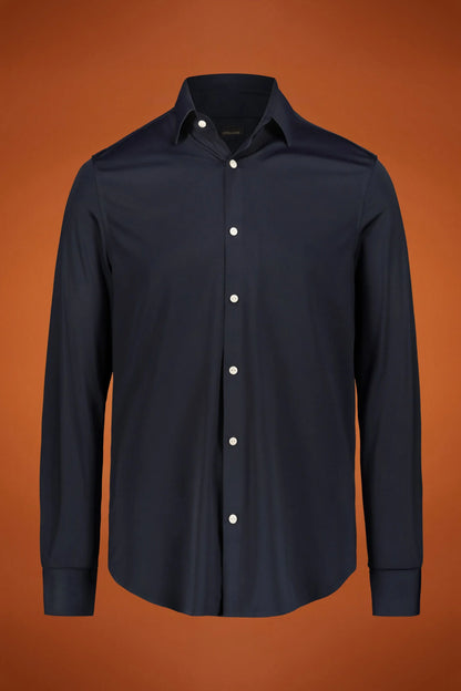 Men's welding shirts with classic collar nylon fabric solid colour regular fit