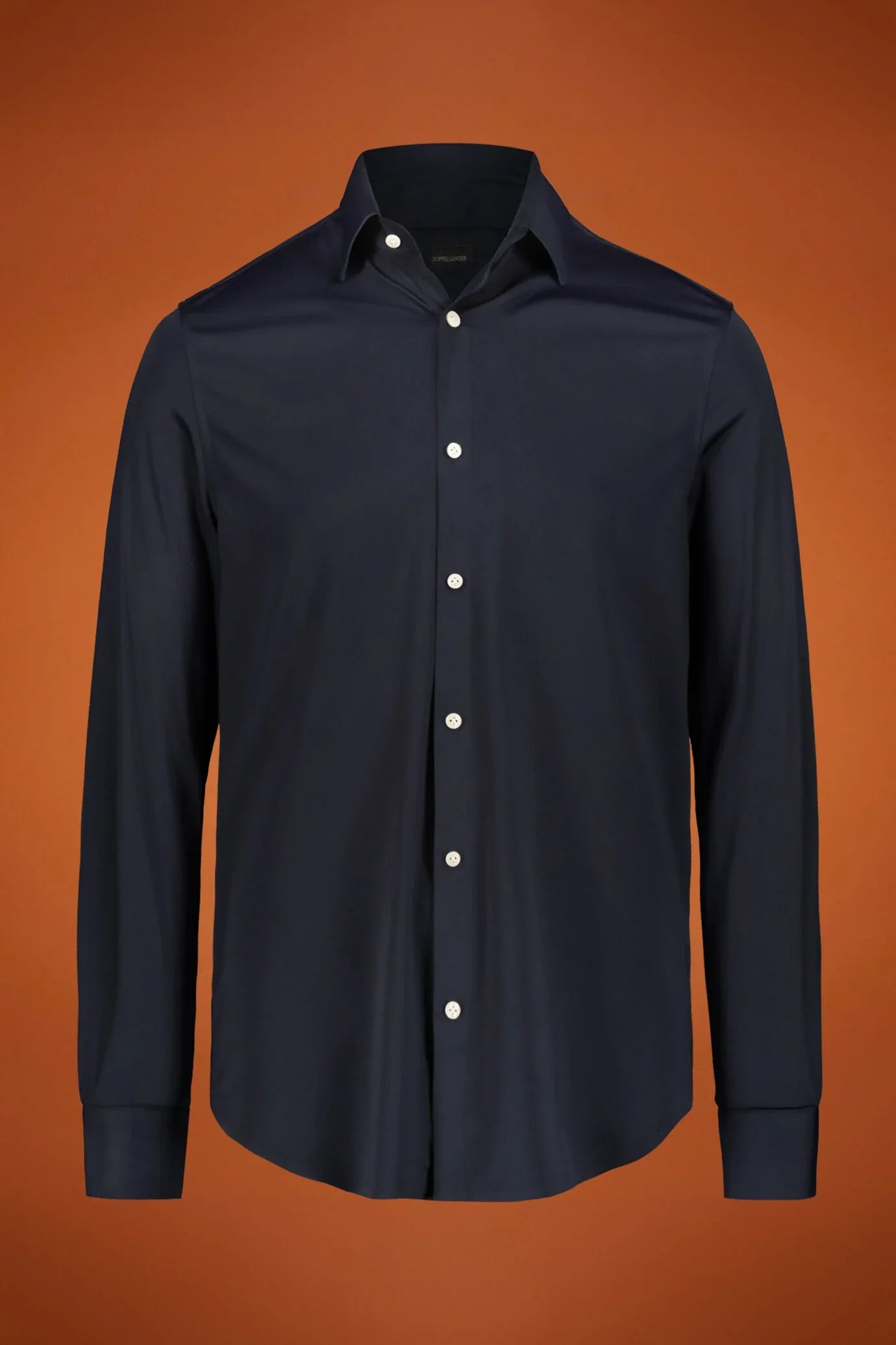 Men's welding shirts with classic collar nylon fabric solid colour regular fit
