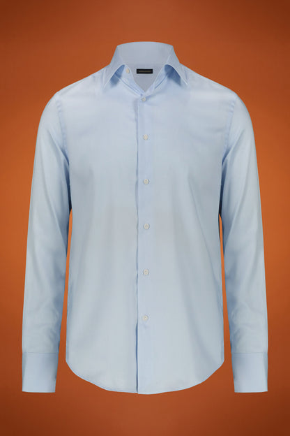 Men's shirt classic collar 100% cotton lightweight oxford fabric regular fit