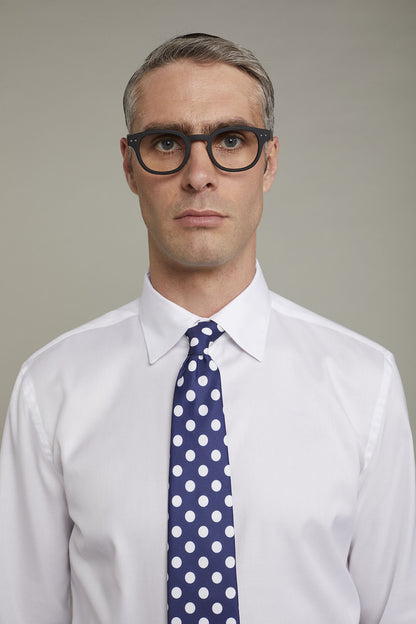 Men's shirt classic collar 100% cotton lightweight oxford fabric regular fit