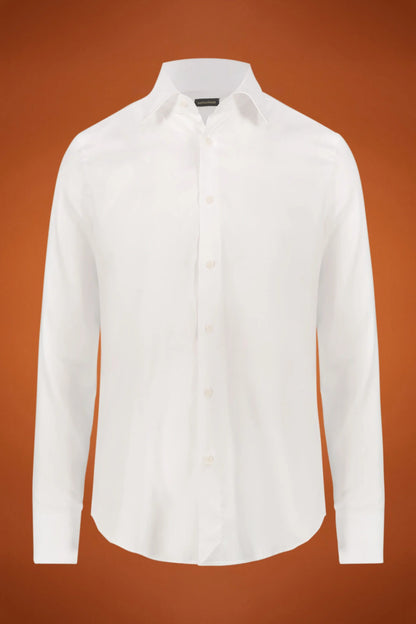 Men's shirt classic collar 100% cotton lightweight oxford fabric regular fit
