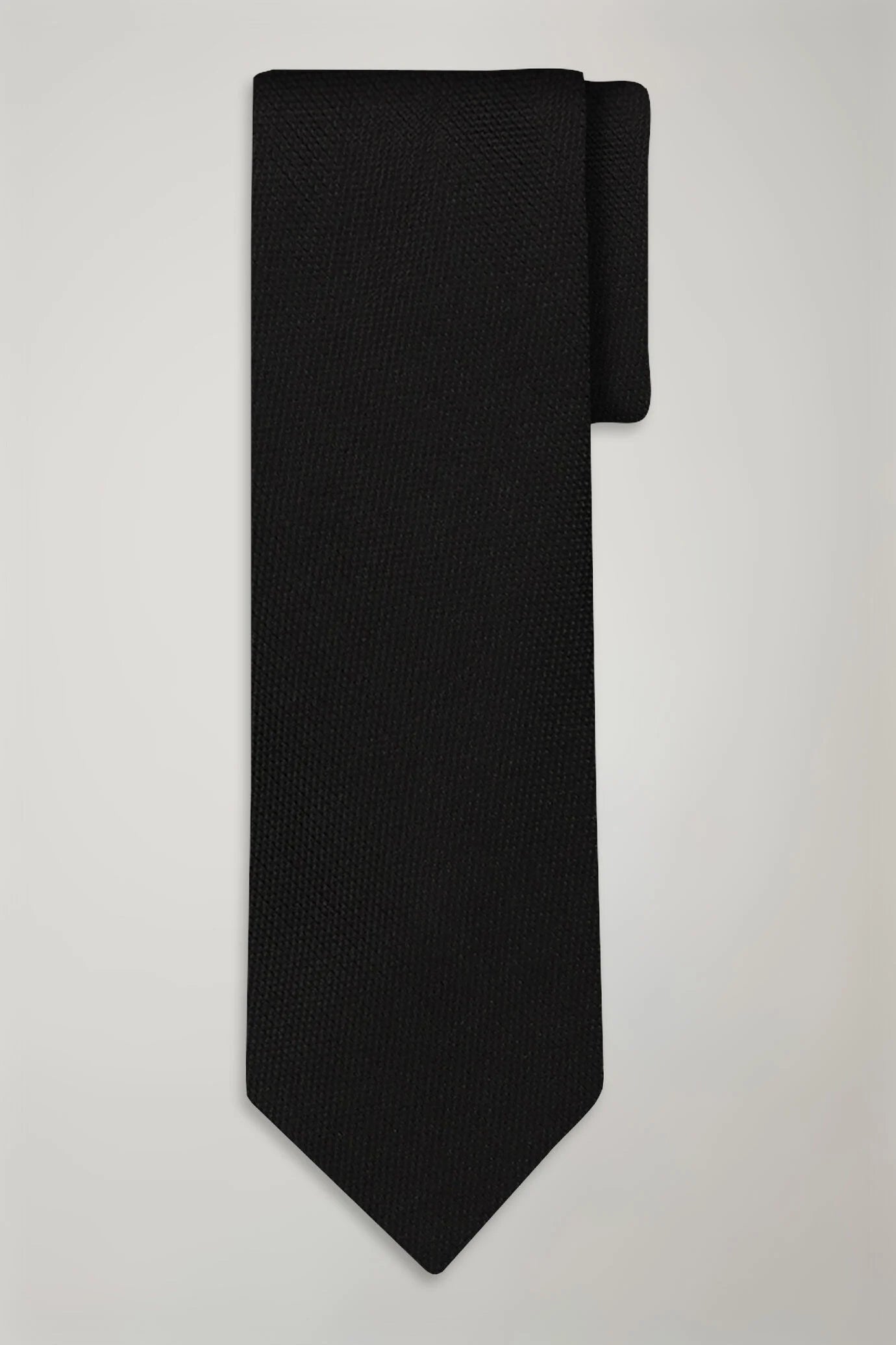 Men's tie solid color bamboo