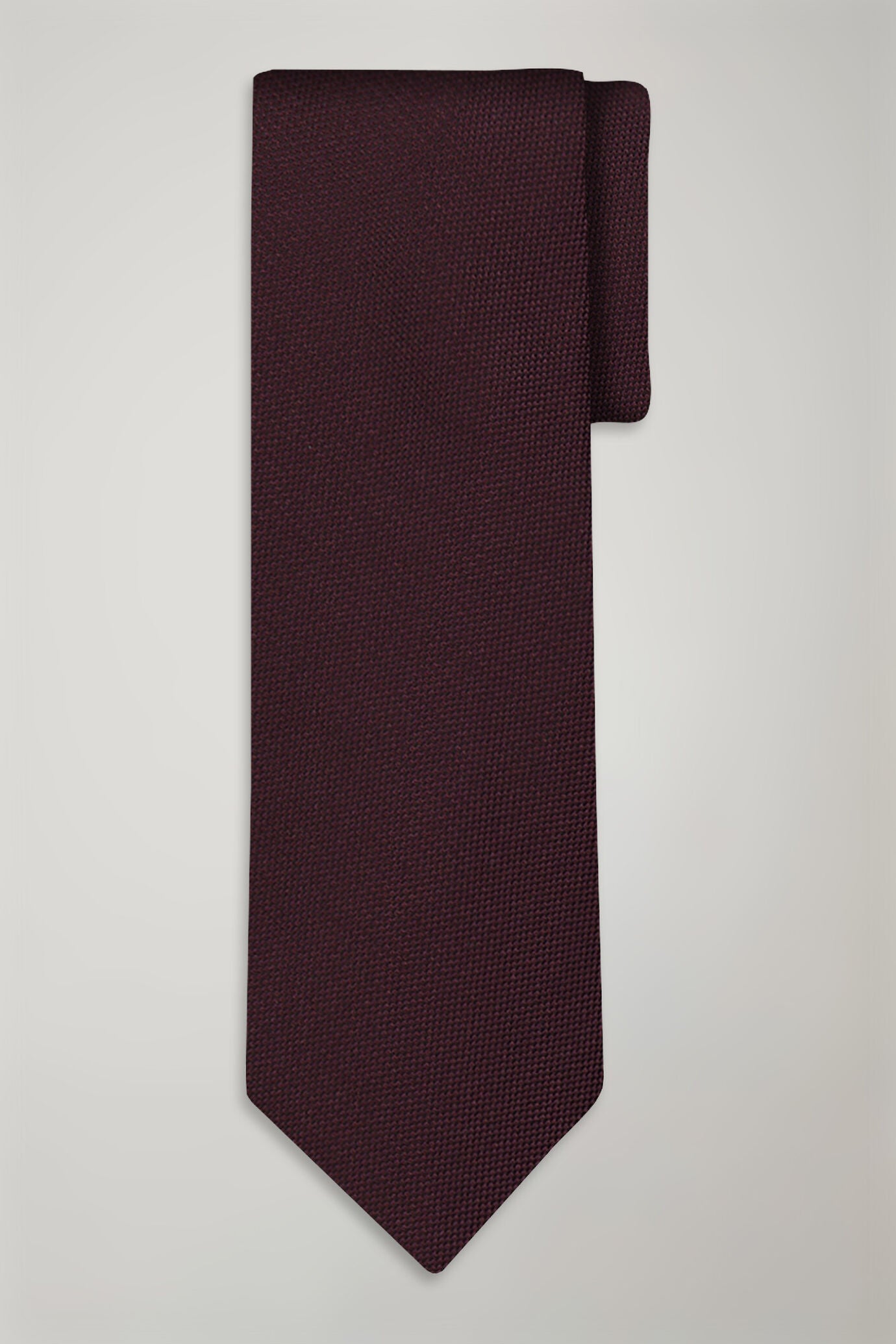 Men's tie solid color bamboo