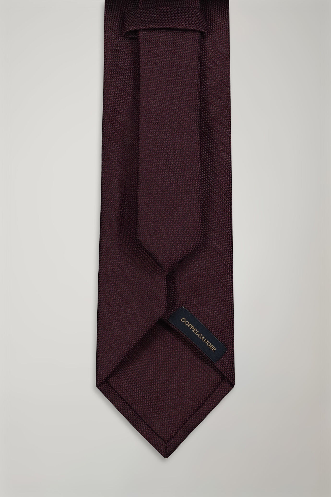 Men's tie solid color bamboo
