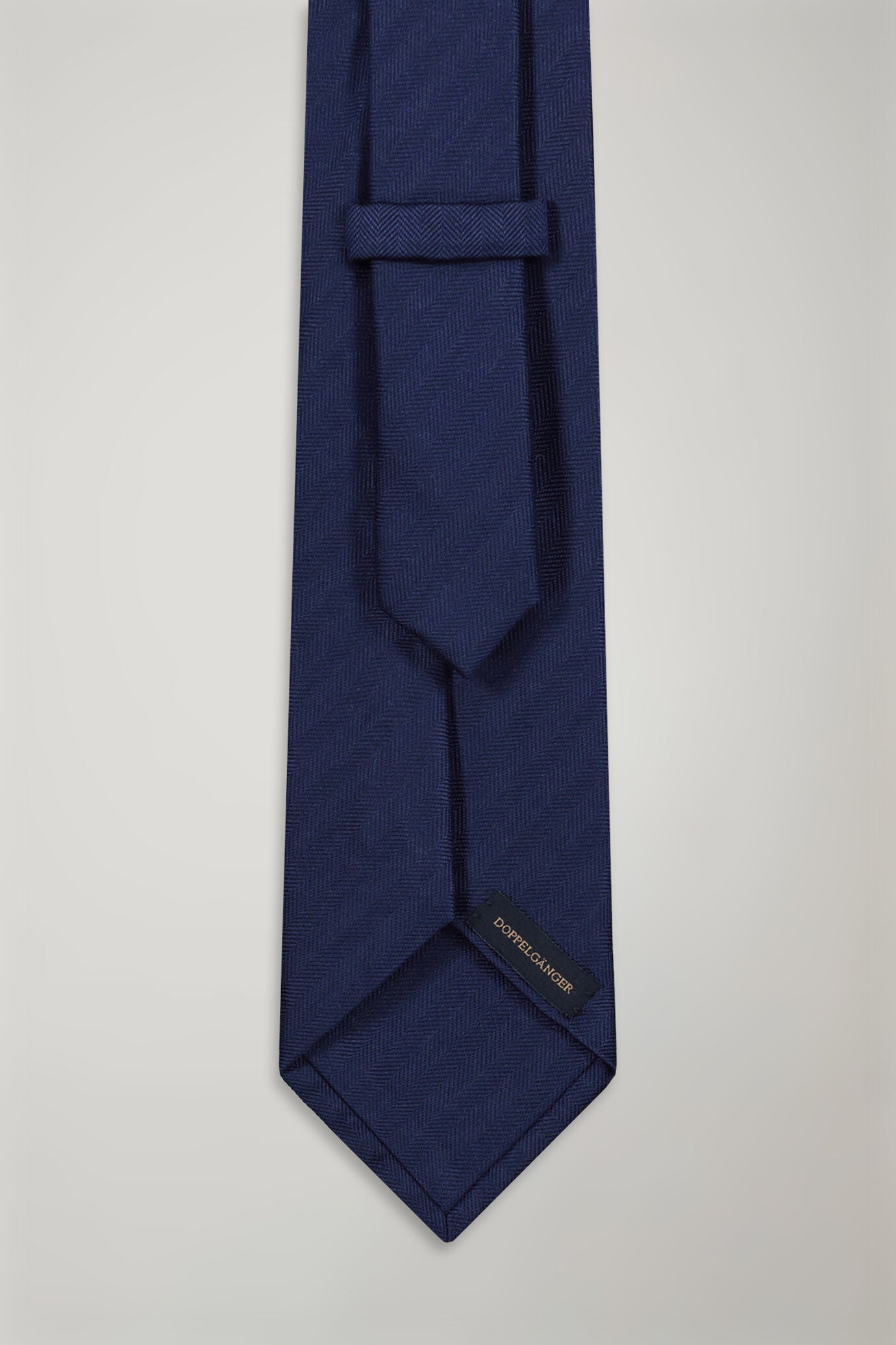 Men's tie herringbone bamboo