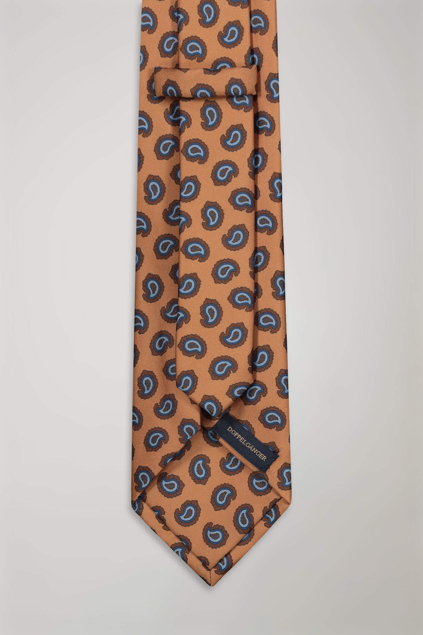 Men's micro patterned bamboo tie