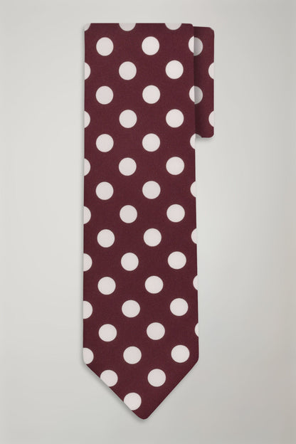 Men's macro pois bamboo tie