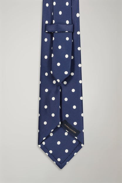 Men's pois pattern bamboo tie