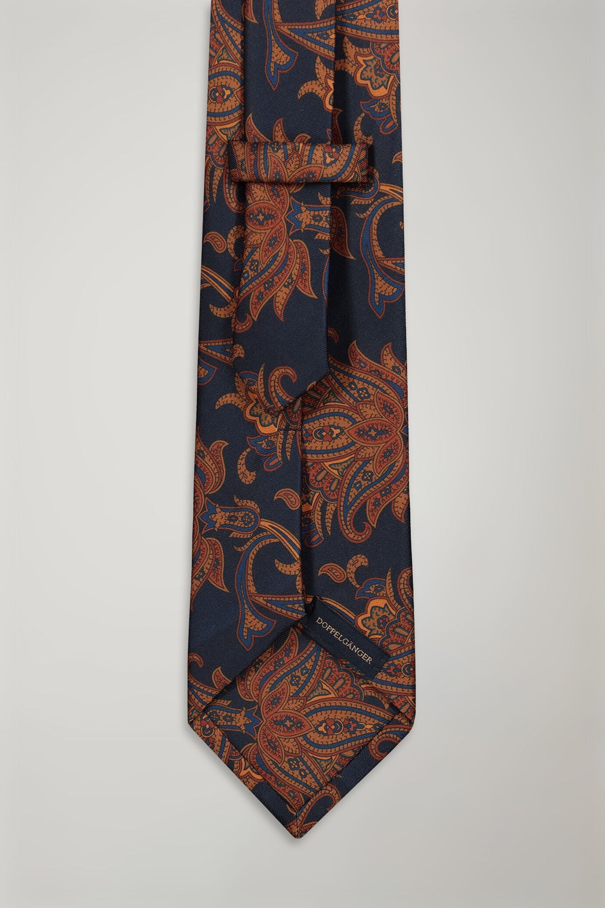 Men's micro patterned bamboo tie