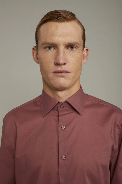 Men's Casual Shirt Classic Collar 100% Cotton Muslin Fabric Solid Color Comfort Fit in Grey by Doppelganger, Italian Business;Party-Night made from Composition: 100% Cotton
Mood: Business, Party-Night
Type: Classic Collar, Lily Stitches On Buttons, Spare Buttons, Light Transparent Removable Collar Bones, Decorative Removeable Pinces On The Sides, Mussola Fabric
Season: Spring Summer 24
Gender: Men
Material: Cotton
Style: Classic, Basic, Timeless
Fit: Comfortable