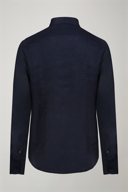 Men’s casual shirt classic collar 100% linen comfort fit