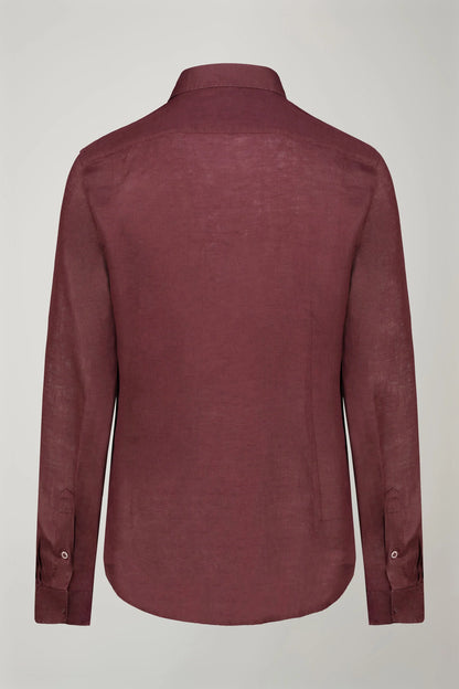 Men’s casual shirt classic collar 100% linen comfort fit