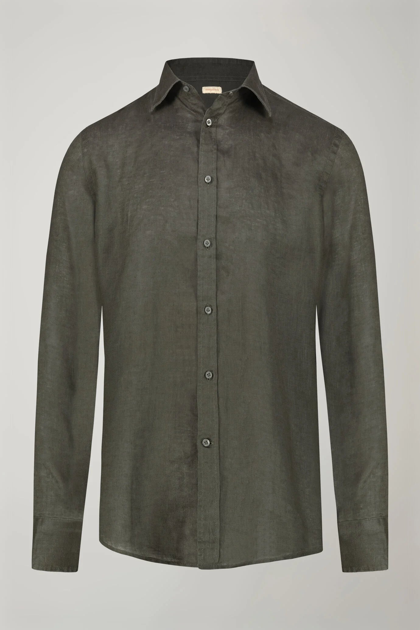 Men’s casual shirt classic collar 100% linen comfort fit