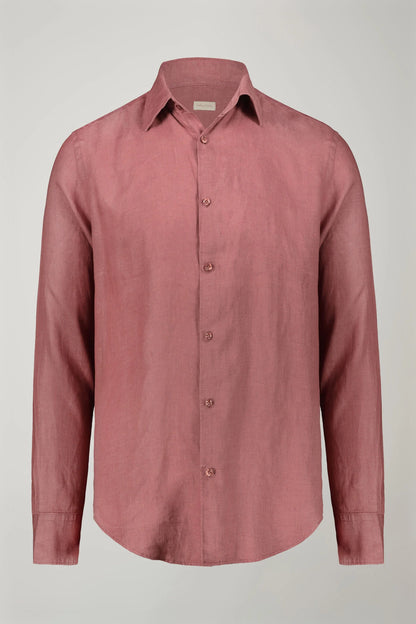 MenÃ¢â‚¬â„¢s casual shirt classic collar 100% linen comfort fit