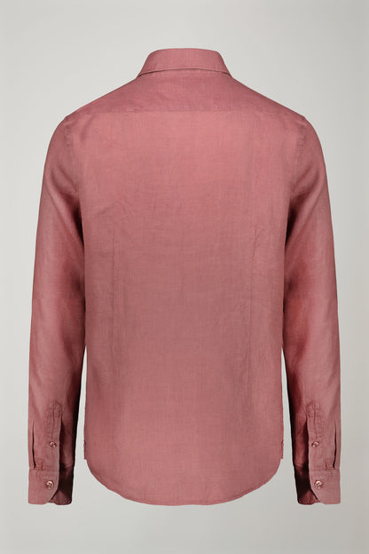 MenÃ¢â‚¬â„¢s casual shirt classic collar 100% linen comfort fit