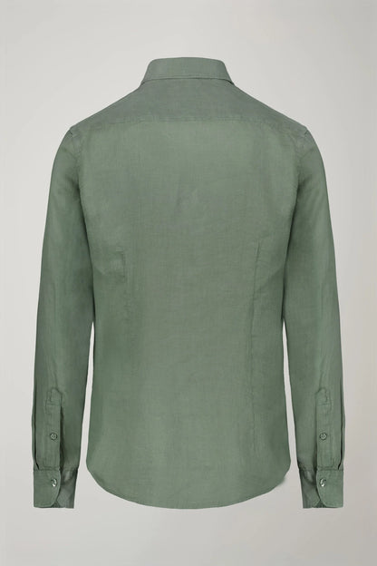 MenÃ¢â‚¬â„¢s casual shirt classic collar 100% linen comfort fit