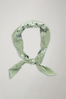 Men's pure cotton patterned scarf