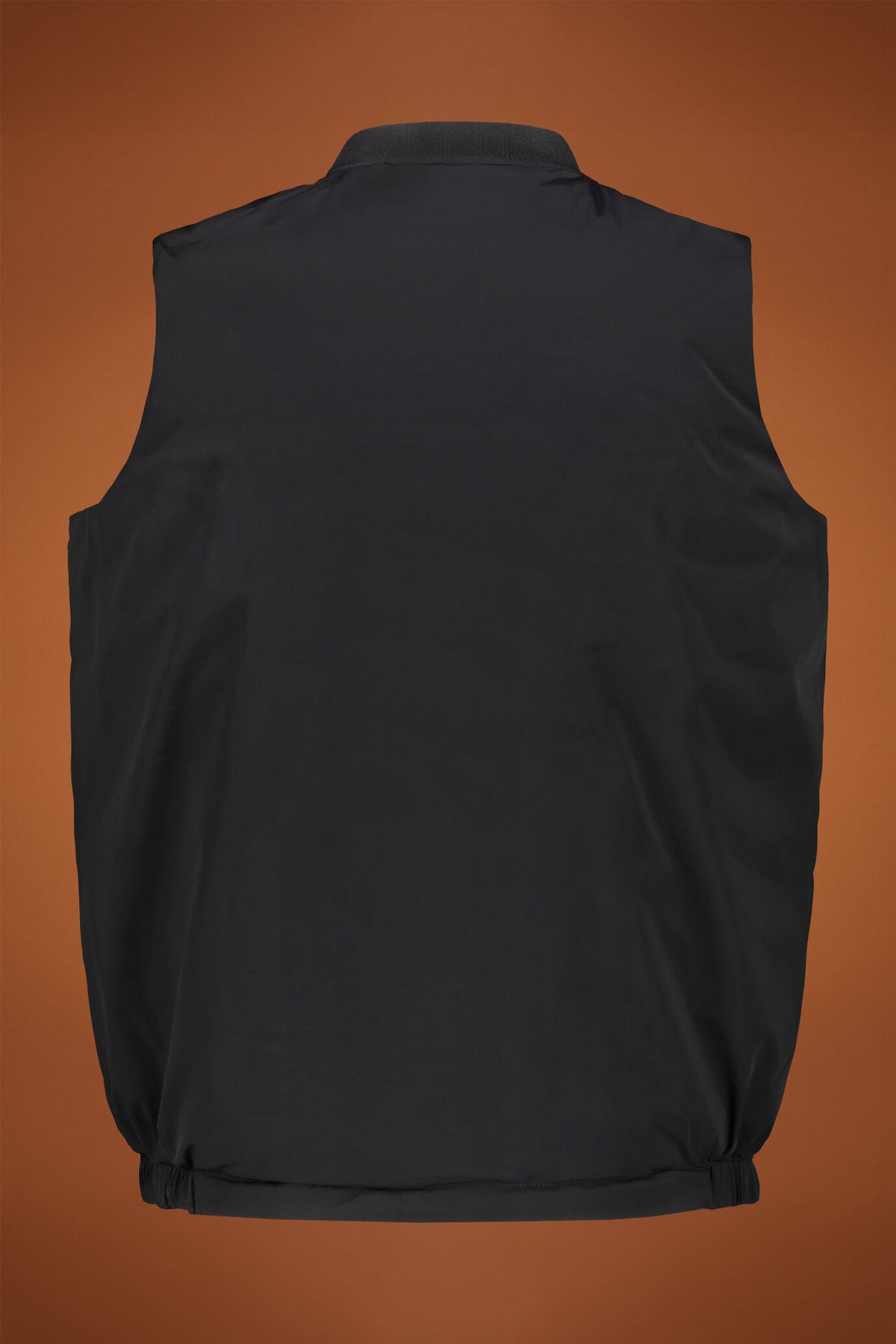 Men’s reversible sleeveless vest with lightweight padding regular fit