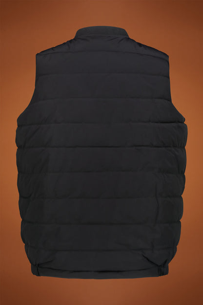 Men’s reversible sleeveless vest with lightweight padding regular fit