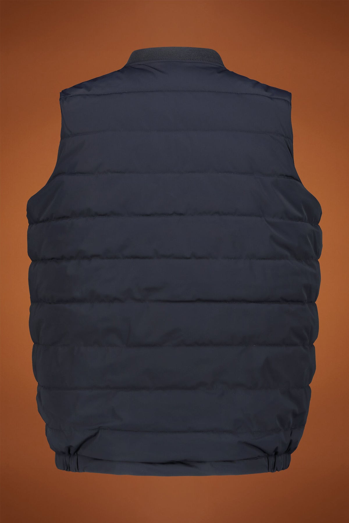 Men’s reversible sleeveless vest with lightweight padding regular fit