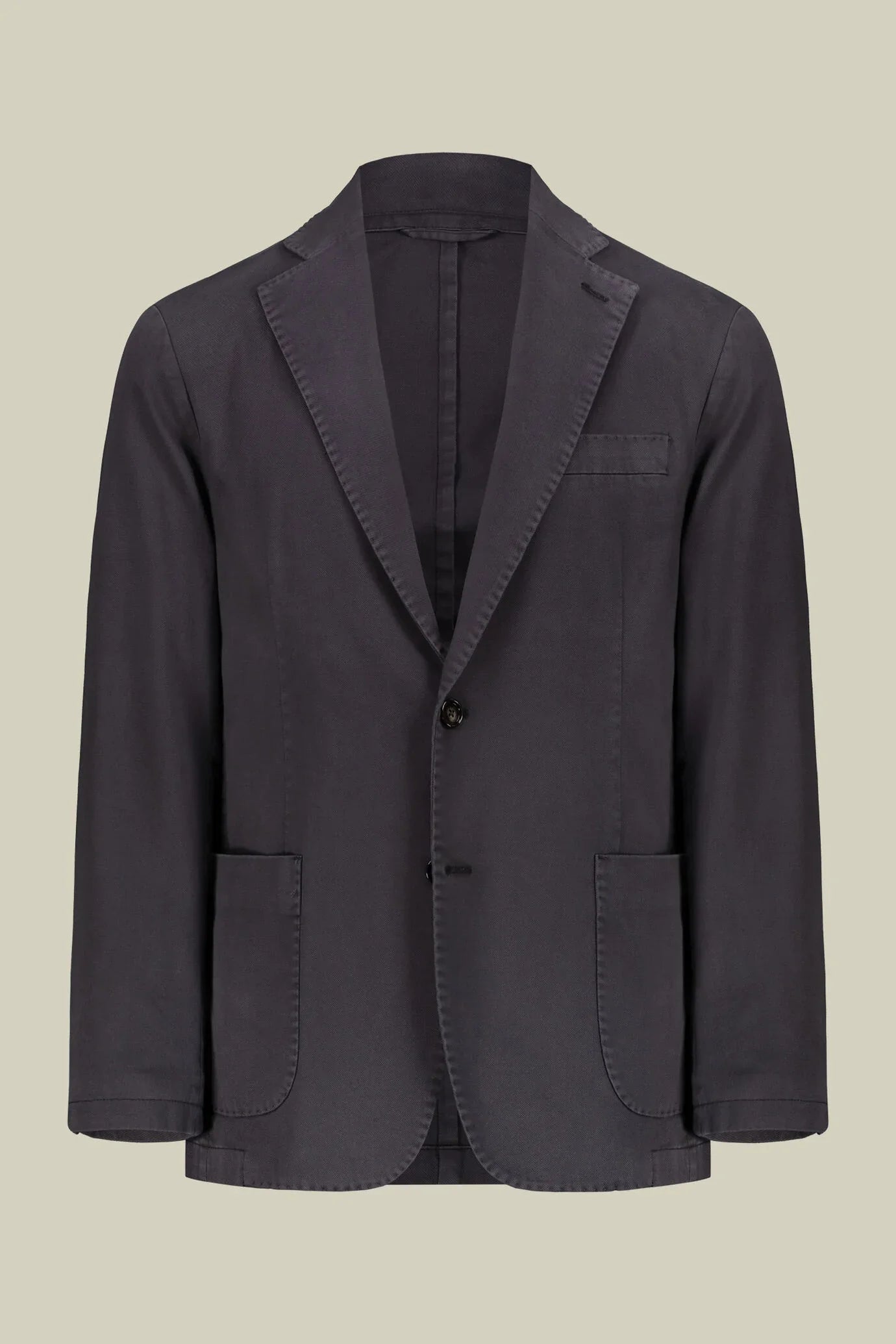 Men's unlined single-breasted blazer and patch pockets in solid color regular fit in Black by Doppelganger, Italian Casual;Basic;Elegant;Formal;New Classic made from Composition: 97% Cotton 3% Elastane
Mood: Business
Type: Unlined, Single-Breasted, Patch Pockets, Plain Fabric
Season: Spring Summer 25
Gender: Men
Material: Cotton
Style: Casual, Basic, Elegant, Formal, New Classic
Fit: Regular