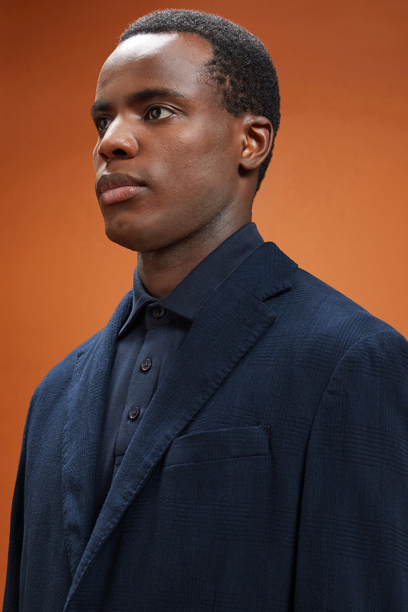 MenÃƒÂ¢Ã¢â€šÂ¬Ã¢â€žÂ¢s unlined single-breasted blazer with patch pockets Prince of Wales design regular fit