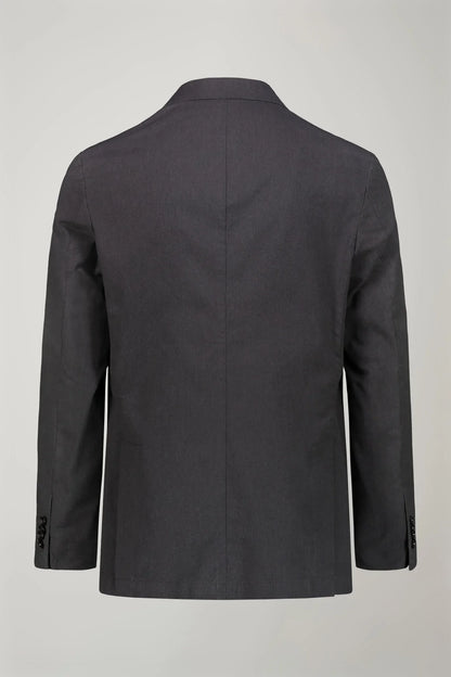 Men's unlined single-breasted blazer with flap pockets in flamed effect fabric regular fit in Blue by Doppelganger, Italian Classic;Formal;Elegant made from Composition: 98% Cotton 2% Elastane
Mood: Business, Party-Night
Type: Unlined, Single-Breasted, Flap Pockets, Shot Fabric
Season: Spring Summer 24
Gender: Men
Material: Cotton
Style: Classic, Formal, Elegant
Fit: Regular