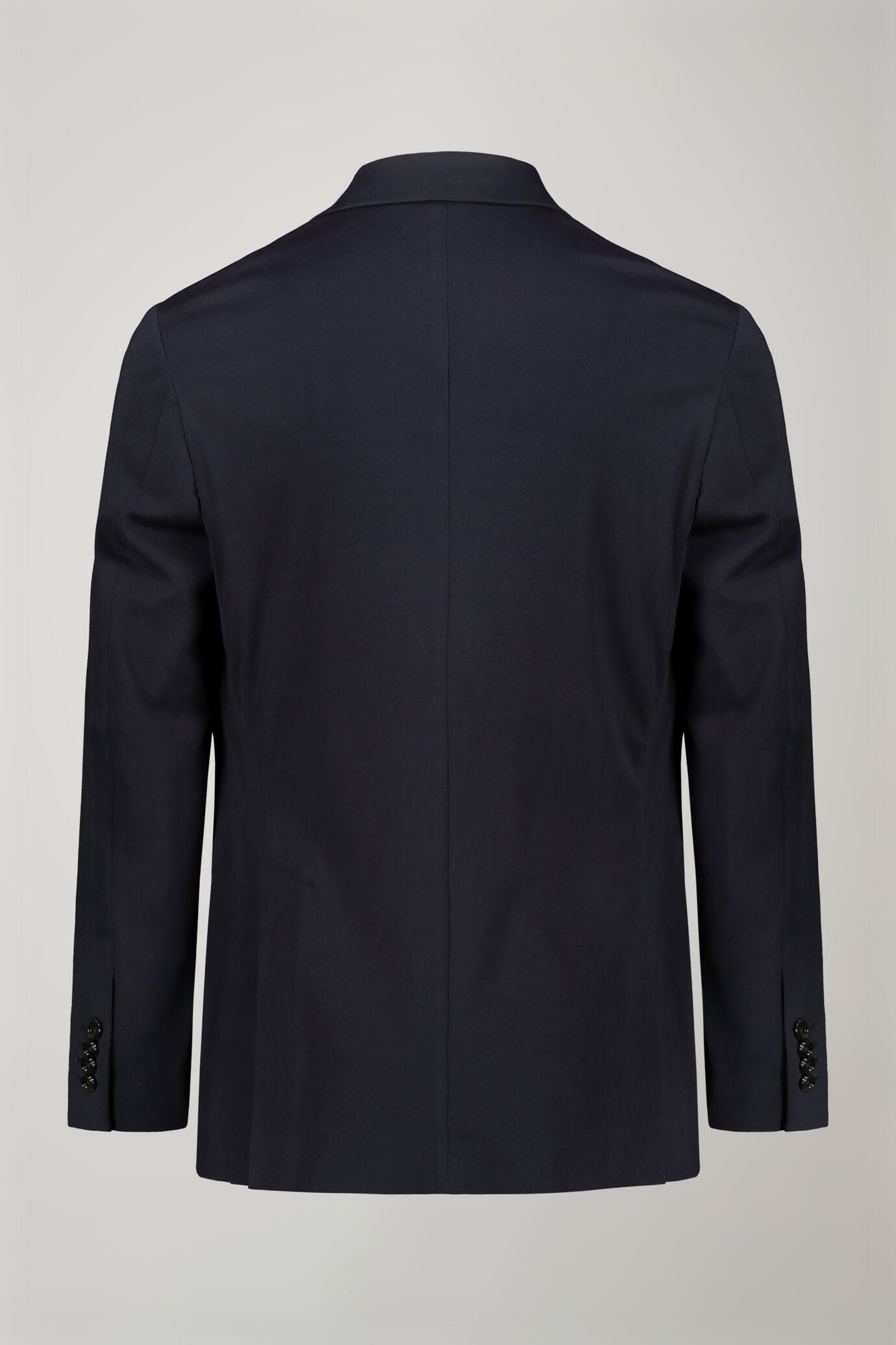 Menâ€™s single-breasted blazerin unlined jersey regular fit
