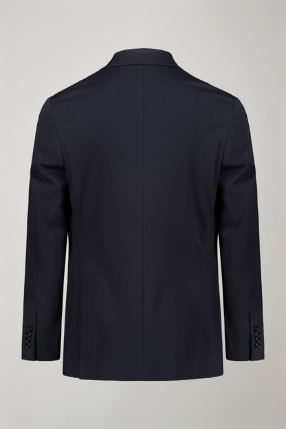 Menâ€™s single-breasted blazerin unlined jersey regular fit