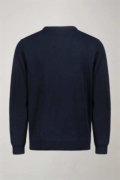 Men's Round neck sweater 100% cotton regular fit