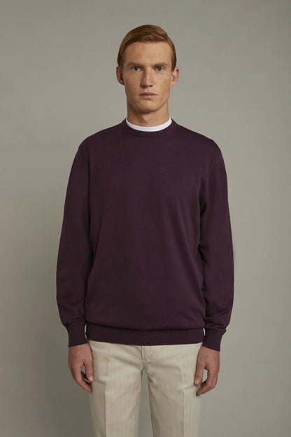 Men's Round neck sweater 100% cotton regular fit
