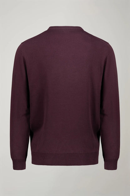 Men's Round neck sweater 100% cotton regular fit