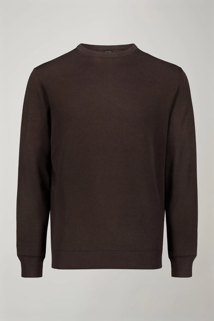 Men's Round neck sweater 100% cotton regular fit