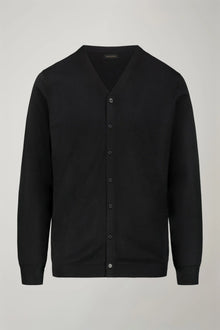 Men's sweater V collar 100% cotton regular fit