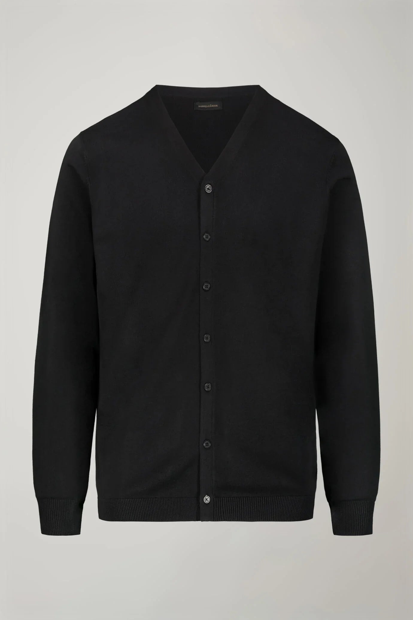 Men's sweater V collar 100% cotton regular fit