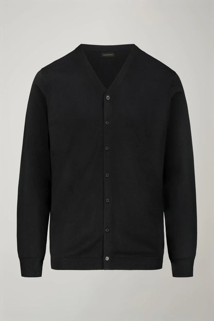Men's sweater V collar 100% cotton regular fit