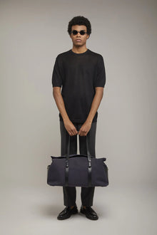 Men's knitted t-shirt 100% linen short-sleeved regular fit
