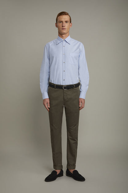 Men's chino trousers classic twill construction perfect fit