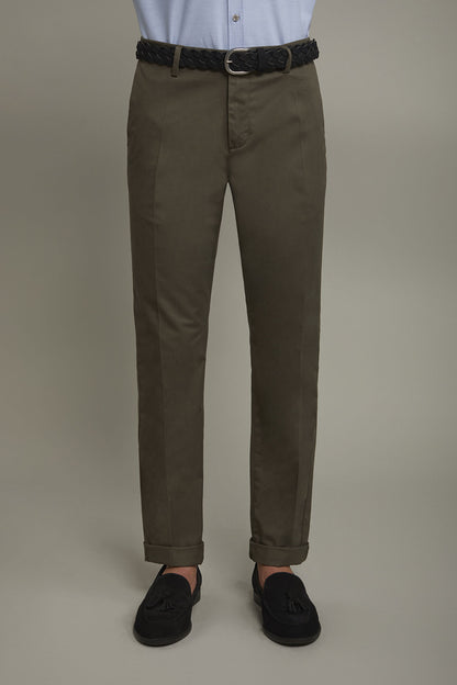 Men's chino trousers classic twill construction perfect fit