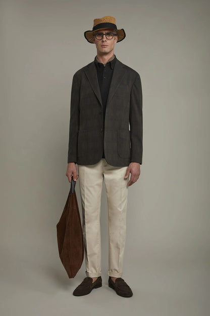 Men's chino trousers classic twill construction perfect fit