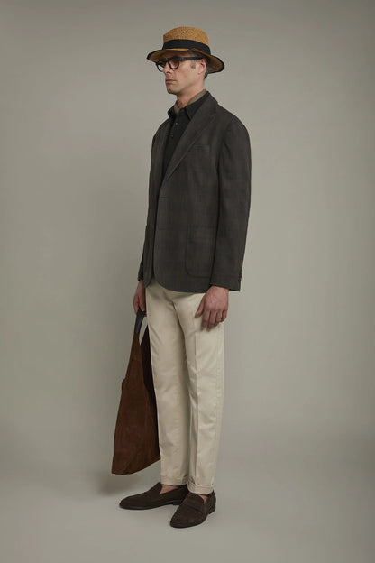 Men's chino trousers classic twill construction perfect fit