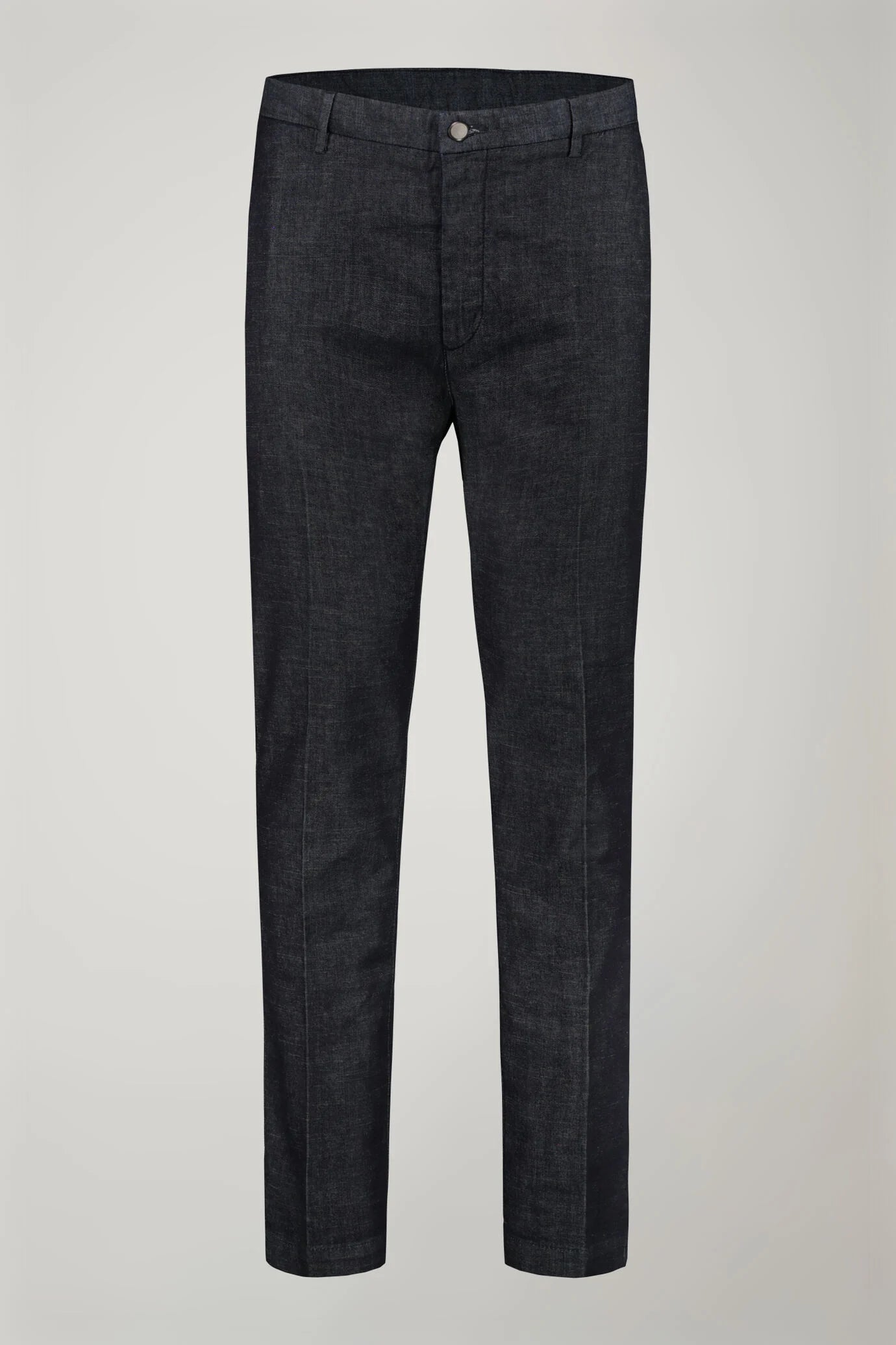 Men's classic chambray regular fit trousers