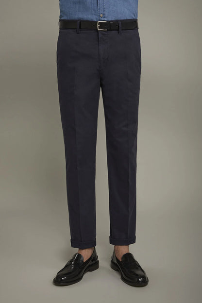 Classic men's trousers cotton cannete fabric regular fit