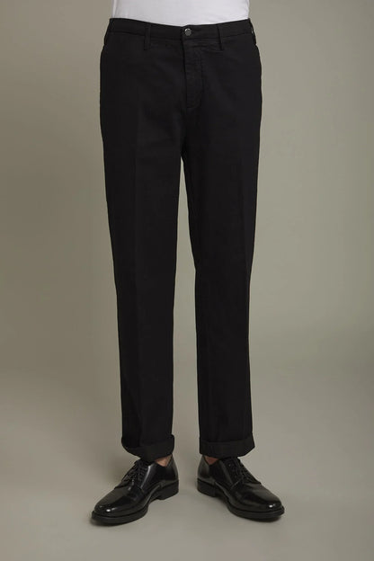 Men's classic chambray regular fit trousers